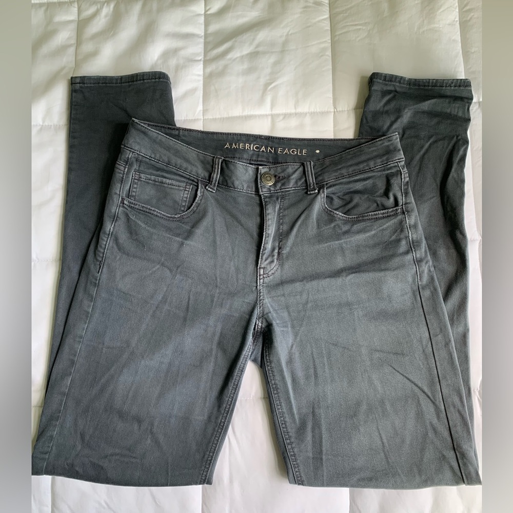 American Eagle Tomgirl Pants size 8 X Long